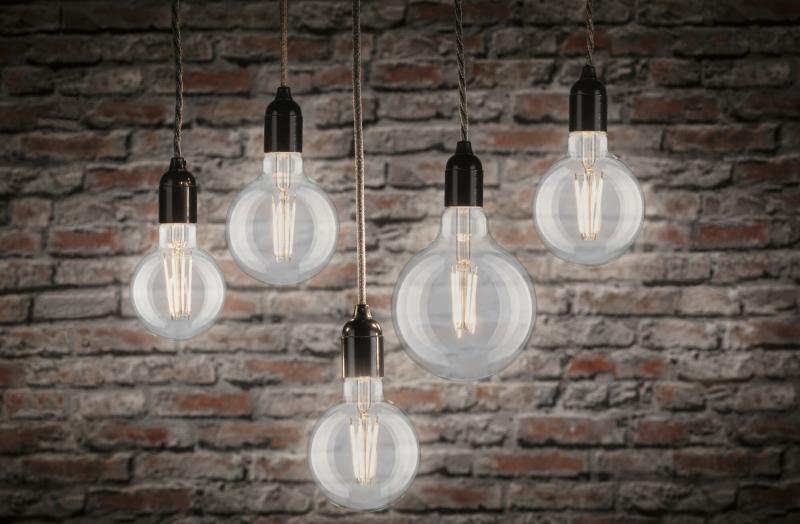 Paulmann 28971 Filament E27 LED Globe G125 9W warmweiß dimmbar Klar