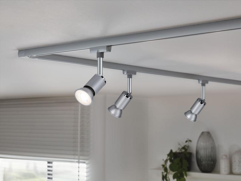 Paulmann 28975 Standard 230V LED Reflektor GU10 1er-Pack 230lm 4W 2700K Alu