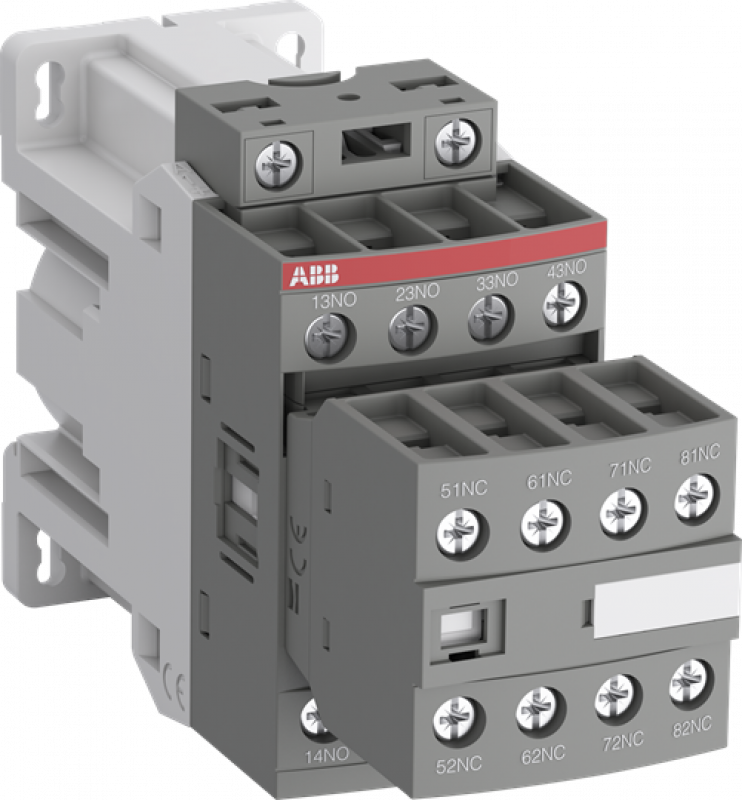 ABB NFZ44E-30 Hilfsschütz, 24 V DC, 4S + 4Ö, Low Power Consumption