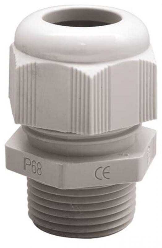 ABB F7004900 SIB-TEC Kabelverschraubung PG48, Hellgrau, PA6, Ø35-48mm