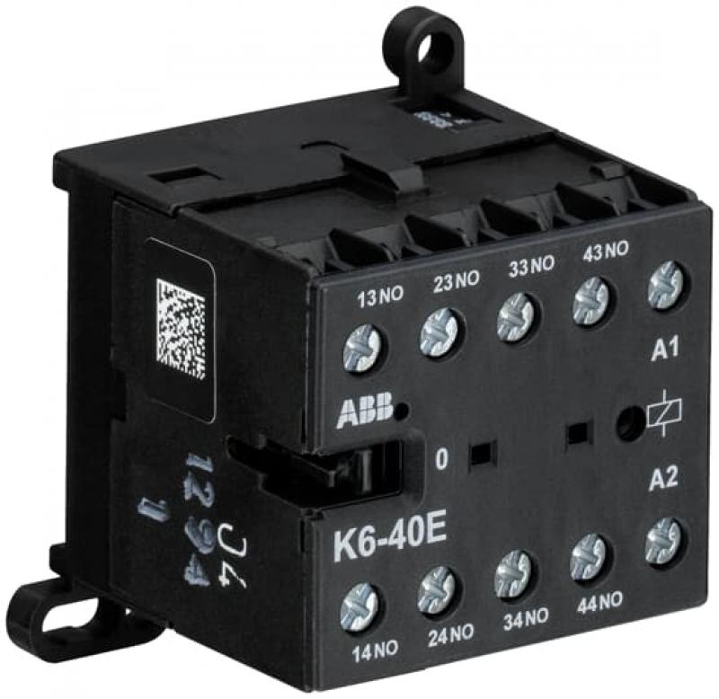 ABB K6-40E-01 Kleinhilfsschütz, 24 V 40-450 Hz