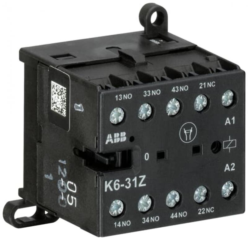 ABB K6-31Z-80 Kleinhilfsschütz, 220-240 V 40-450 Hz