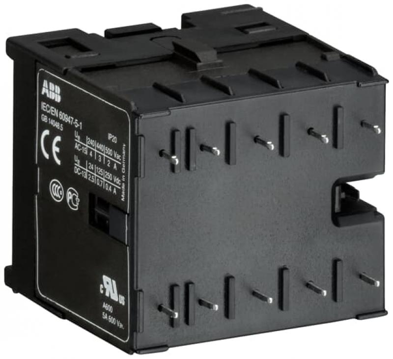 ABB K6-40E-P-85 Kleinhilfsschütz, 380-415 V 40-450 Hz