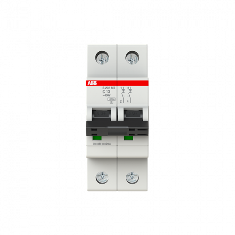 ABB S202MT-C13 Sicherungsautomat C-Char., 10kA, 13A, 2P
