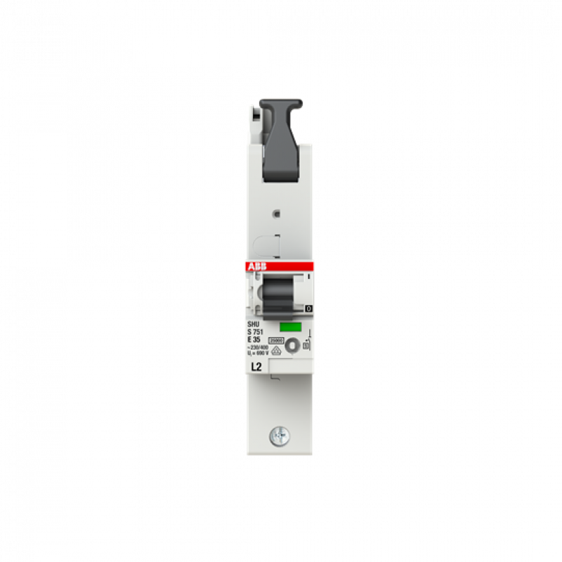 ABB S751-E35L2 Hauptleitungsschutzschalter SH-Schalter in E-Char., 25kA, 35A, 1P