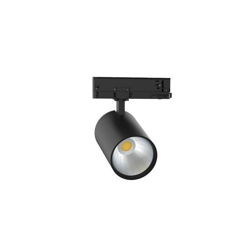 SLV 1010603 TRACKSPOT P 3PH 33W 3000K 47° LED Strahler schwarz – leistungsstarke LED Schienen Beleuchtung bis 5740 lm CRI90