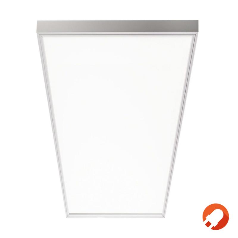 Sigor Ultra Flaches LED-Panel Aufbau weiß 120x30cm 36W 3000K warmweißes Licht UGR<19