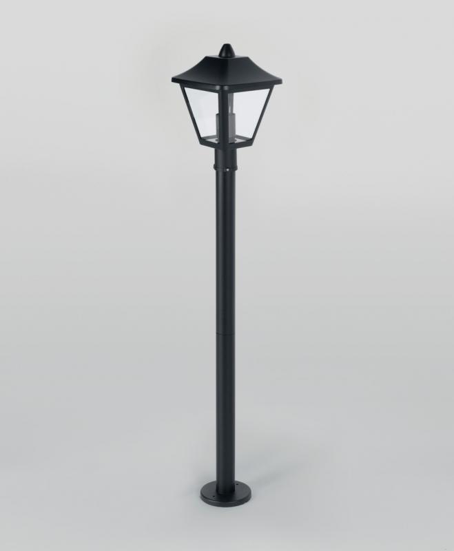 LEDVANCE Wegeleuchte Endura Classic Tradition ALU 1000 E27 BK IP44