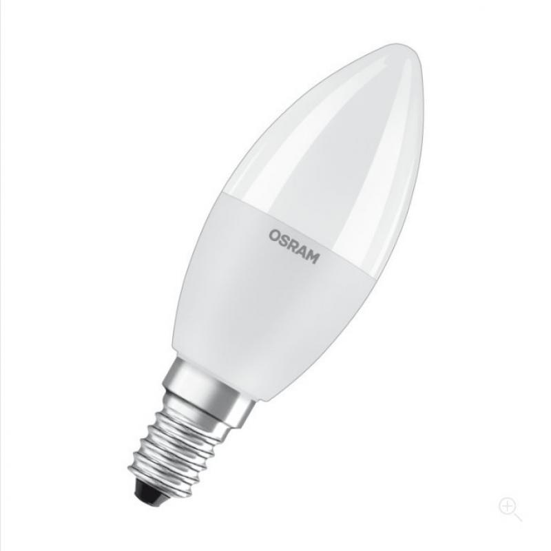 4er Sparpack OSRAM E14 LED Kerzenleuchtmittel Fernbedienung Farbwechsel dimmbar 4,9W wie 40W warmweiß