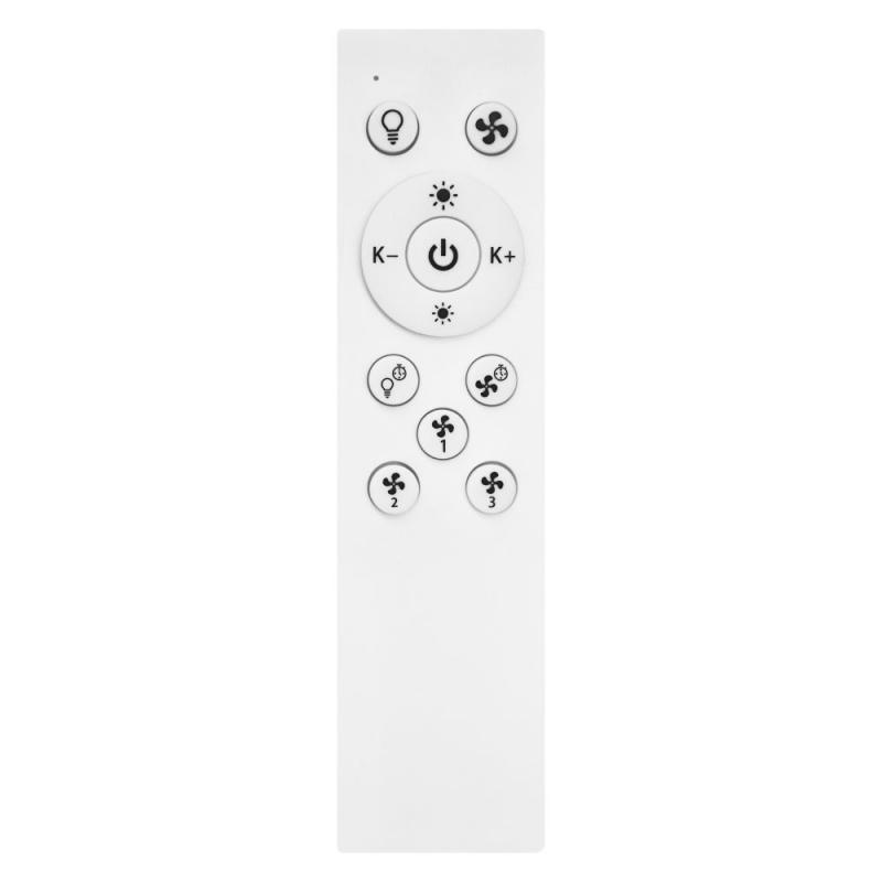 Osram WiFi LED-Deckenventilator mit Tunable White Technik & Fernbedienung in Grau