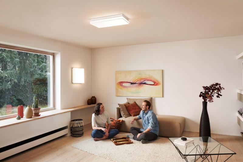 LEDVANCE SMART+ WIFI Orbis Magnet 30 x 30 Deckenleuchte schwarz TW