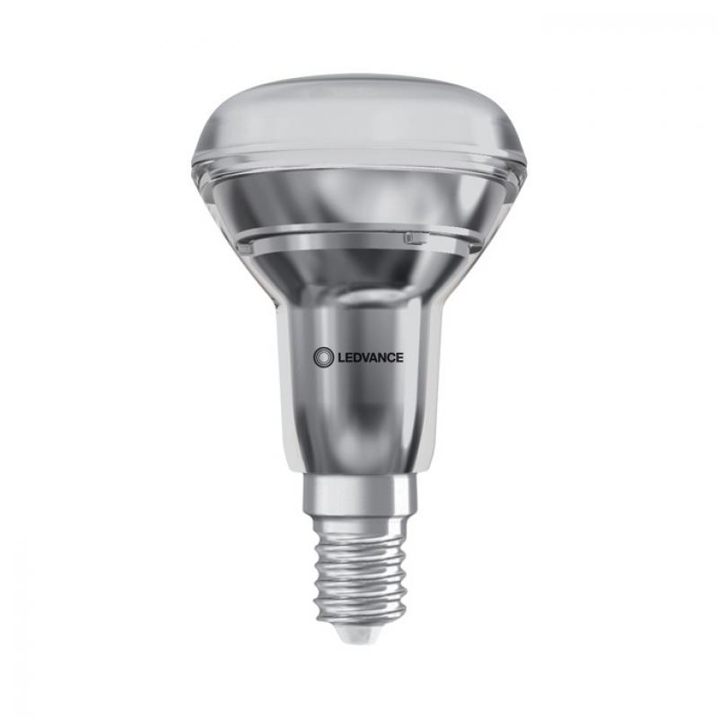 Ledvance E14 R50 Reflektorlampe 36° 2,6W wie 40W Strahler mit warmweißem Licht 2700K