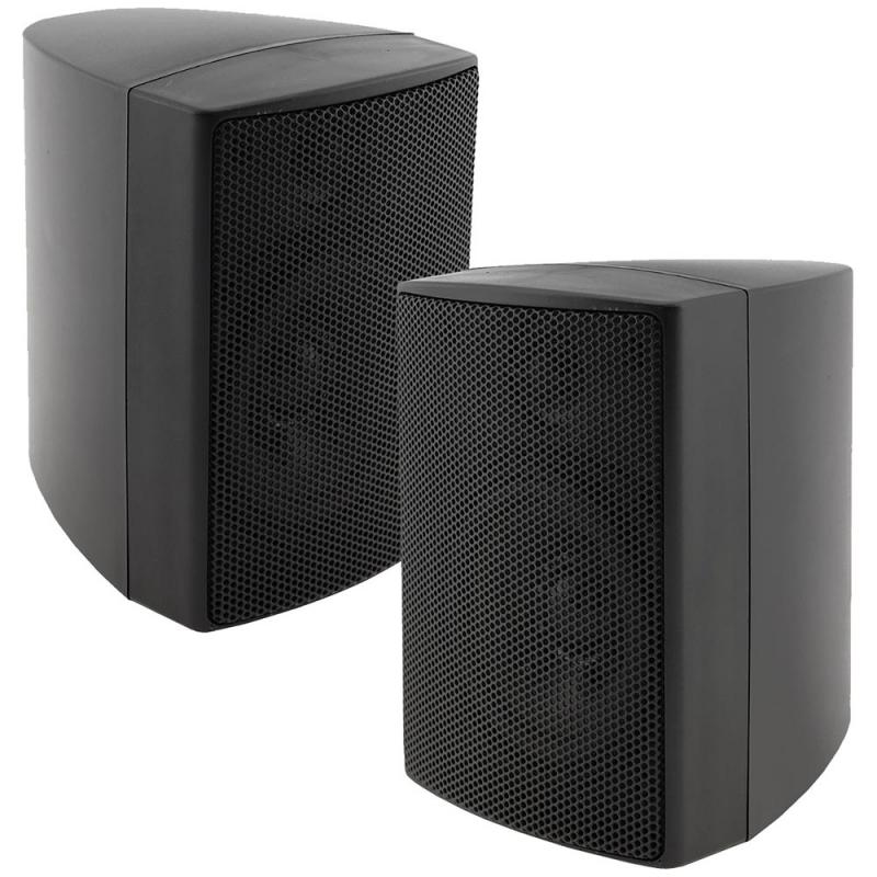 ChiliTec Satelliten Lautsprecher "CTB-40B" Paar 40W, 8Ohm, 130x95x115mm, schwarz