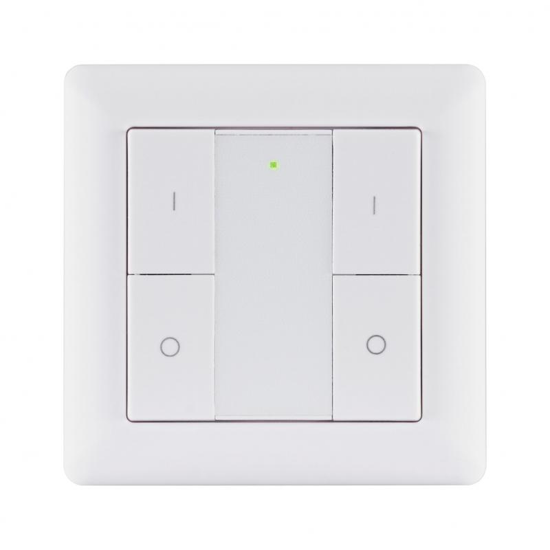 Paulmann 50134 Wandschalter Smart Home Zigbee On/Off/dimmbar Weiß