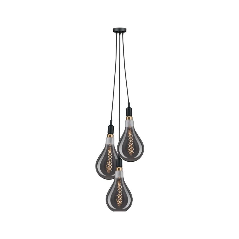 Paulmann 50382 Neordic Ketil Pendelleuchte max3x20W E27 Schwarz