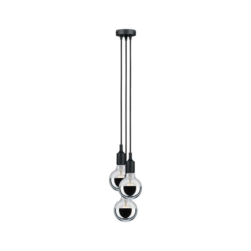 Paulmann 50382 Neordic Ketil Pendelleuchte max3x20W E27 Schwarz