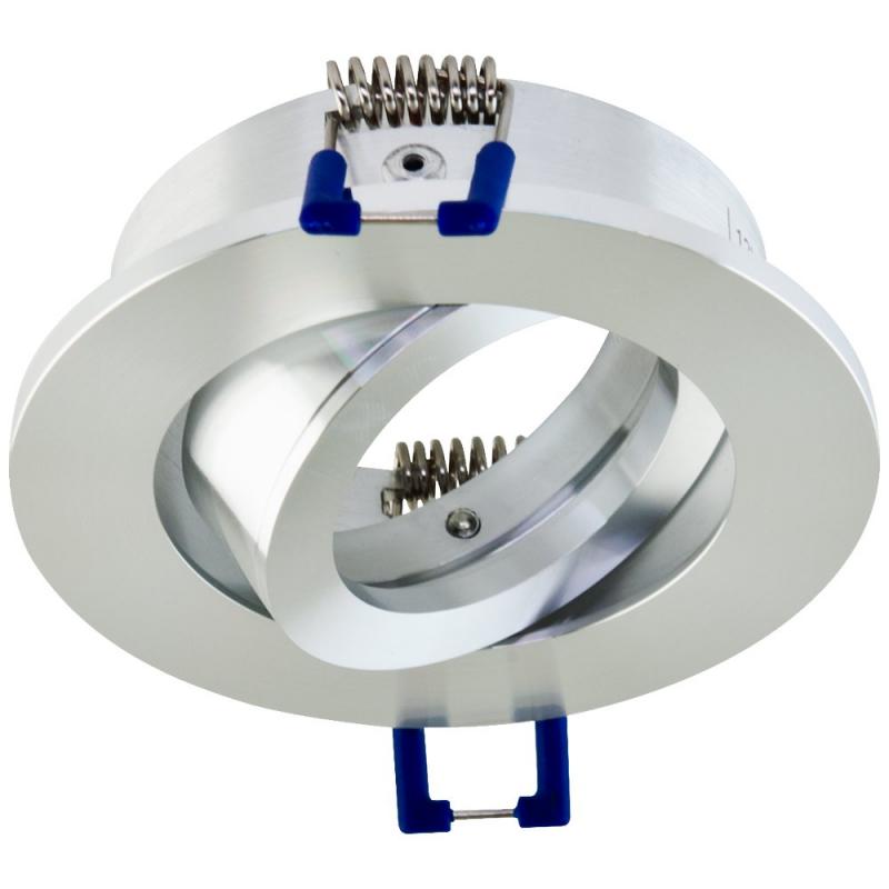 EVN 505014 Schwenkbare Deckeneinbauleuchte Aluminium 12 V 30° Einbaudurchmesser 75 mm