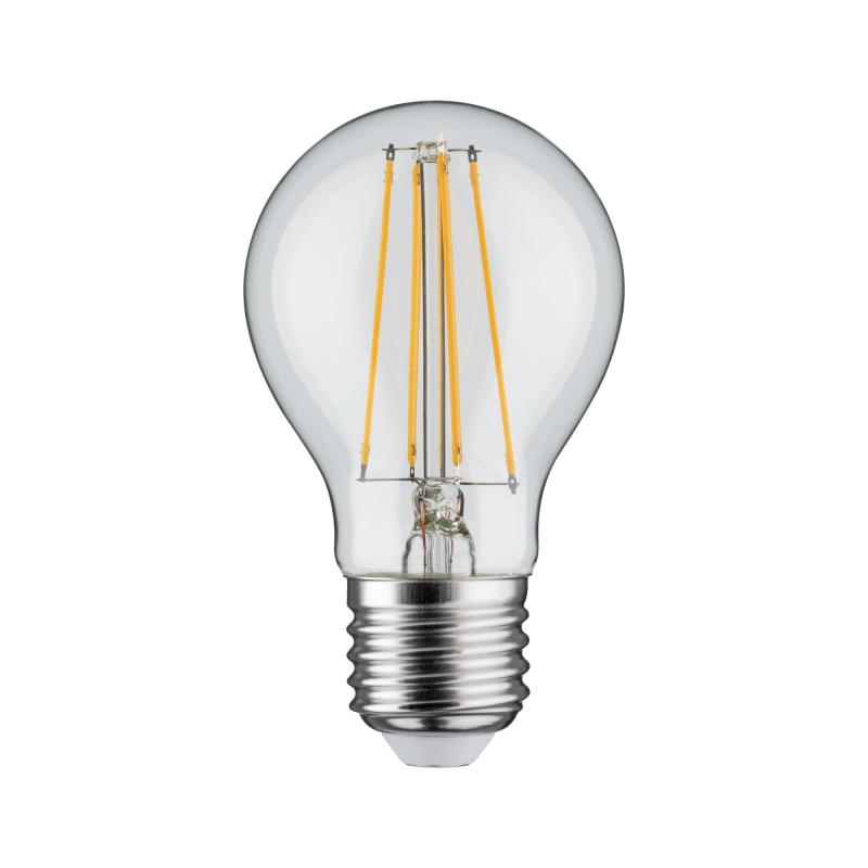 4-er E27 Paulmann 5082 Filament LED Birnenform 7,5W wie 60W 3 Step dimmbar klares Glas 2700K warmweißes Licht