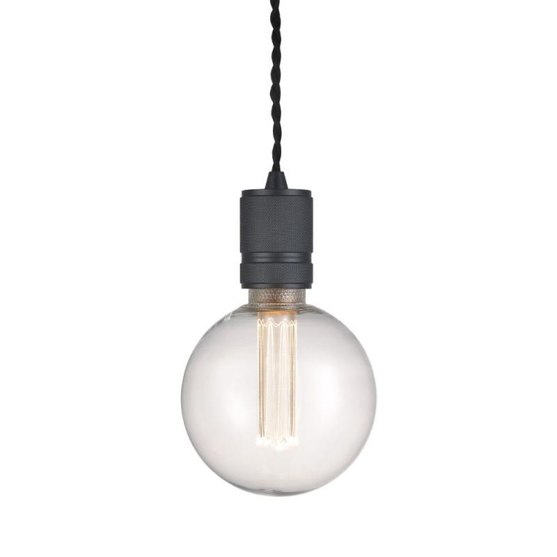 Halo Design CABLE-SET Schlichte Pendelleuchte mattes Schwarz