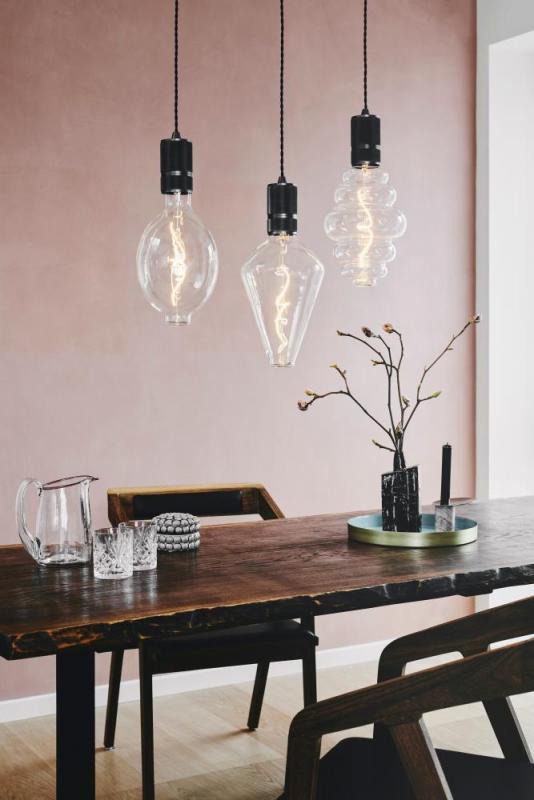 Halo Design E27 COLORS Bubbles Amber LED Lampe bauchig 3 Stufen dimmbar
