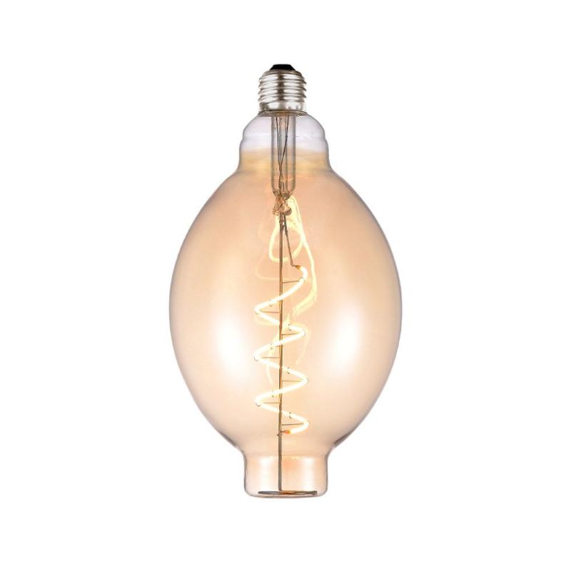 Halo Design E27 COLORS Bubbles Amber LED Lampe bauchig 3 Stufen dimmbar