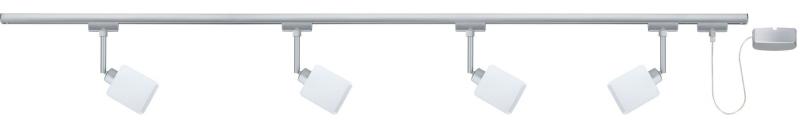 Paulmann 60015 DecoSystems Glas Schirm Quad max.50W Weiß