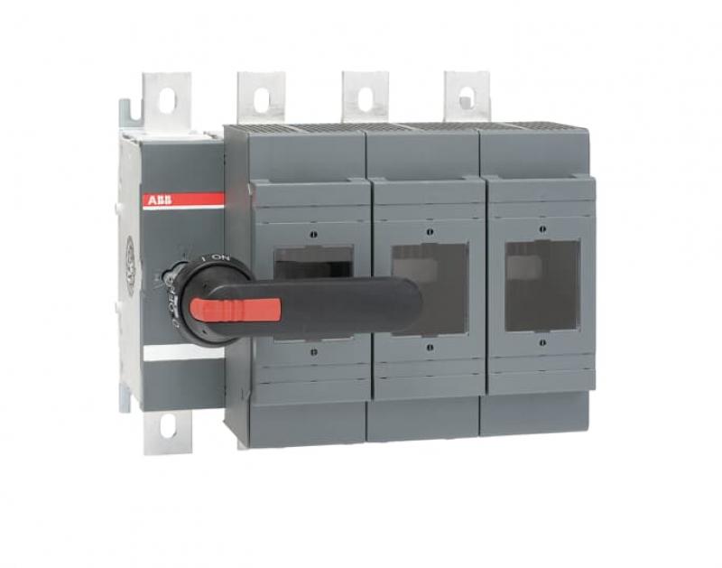 ABB OS630B03N3P Lastschalter, 3P+N, 630 A mit Griff und Welle