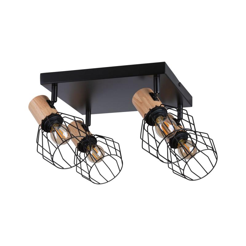 Paulmann 66769 Deckenstrahler Lanka E14 modern 20W dimmbar Schwarz