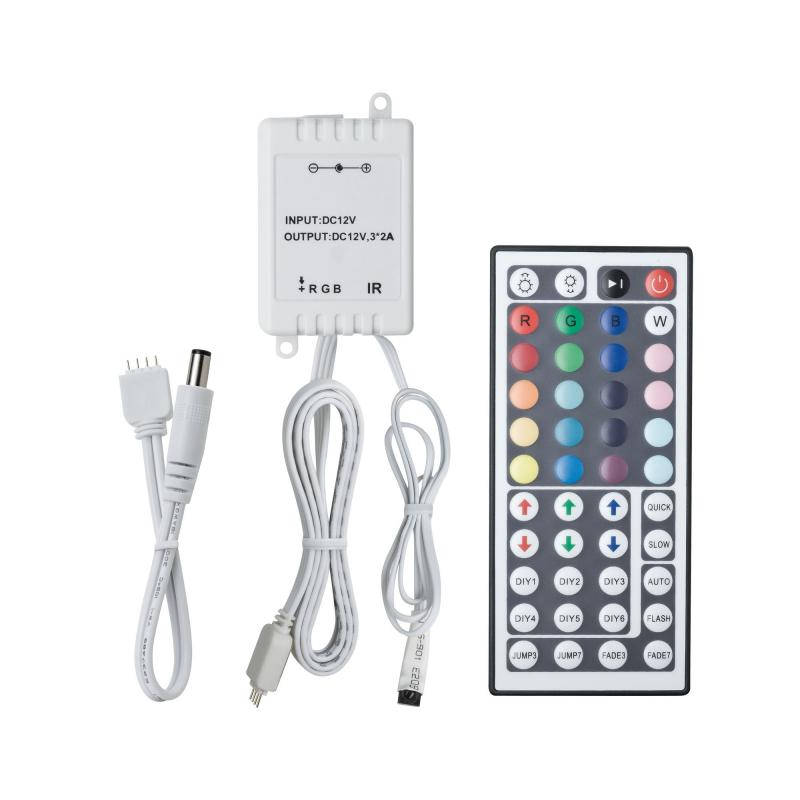 Paulmann 70202 Function YourLED RGB-Controller 12V DC mit IR Fernbedienung