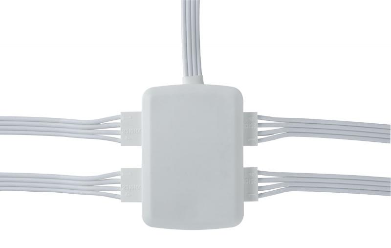 Paulmann 70203 Function YourLED Junction-Box 4-fach Weiß