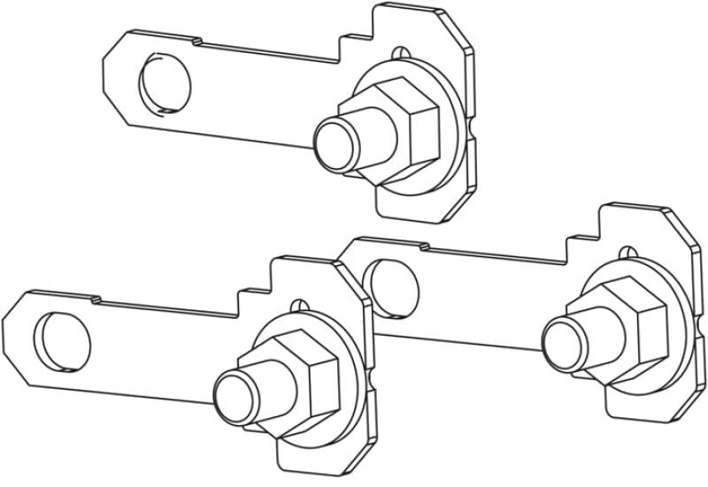 ABB TE-XR00-14-1 XR00 Anschlusskit Ø14mm für 1. oder 4. Wandler für Al/Cu Anschluss geeignet