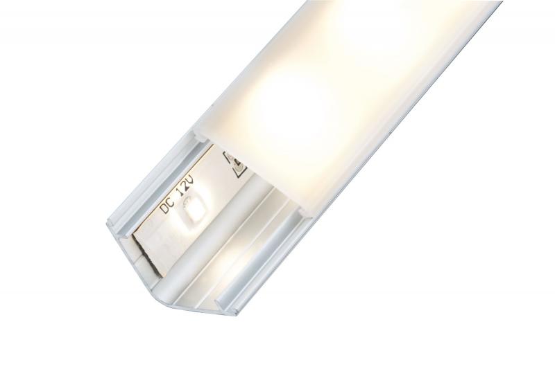 Paulmann 70261 Function Delta Profil mit Diffusor 200cm Alu eloxiert/Satin