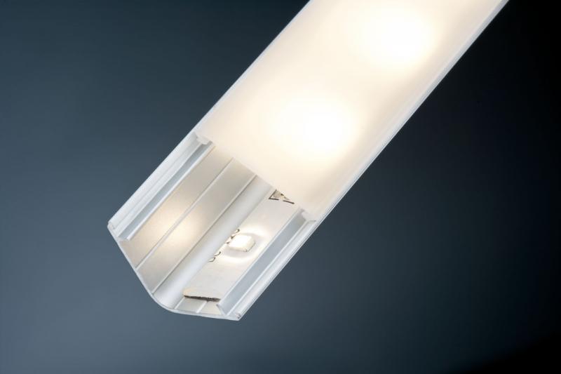 Paulmann 70262 Function Delta Profil mit Diffusor 100cm Alu eloxiert/Satin