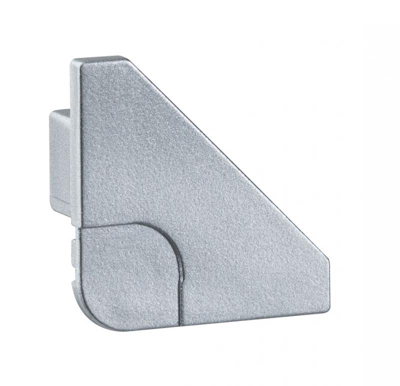 Paulmann 70266 Function Delta Profil End Cap 2er Pack Alu
