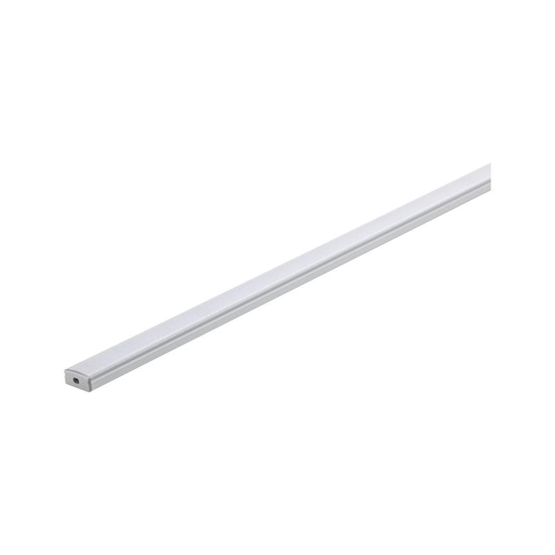 Paulmann 70517 Function Base Profil mit Diffusor 100cm Alu eloxiert/Satin Alu/Kunststoff