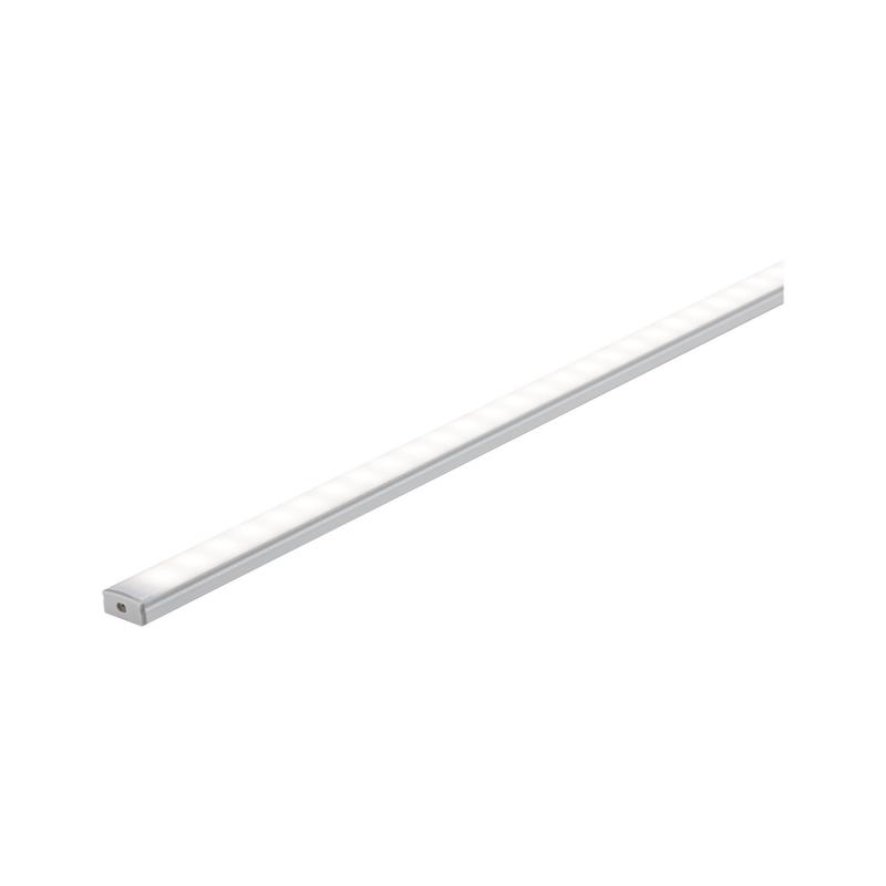 Paulmann 70517 Function Base Profil mit Diffusor 100cm Alu eloxiert/Satin Alu/Kunststoff