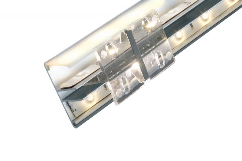 Paulmann 70519 Function Duo Profil Set 200cm inkl 3 Clips + Diffusor Alu elox Alu