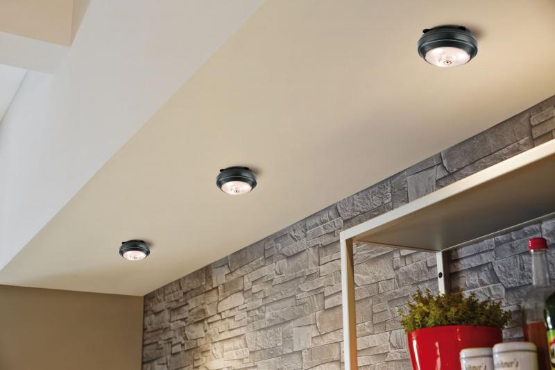 LED-Schrankleuchte Function Button Anthrazit Paulmann 70639 für Batteriebetrieb