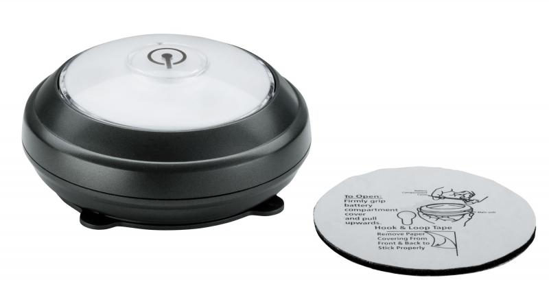 LED-Schrankleuchte Function Button Anthrazit Paulmann 70639 für Batteriebetrieb