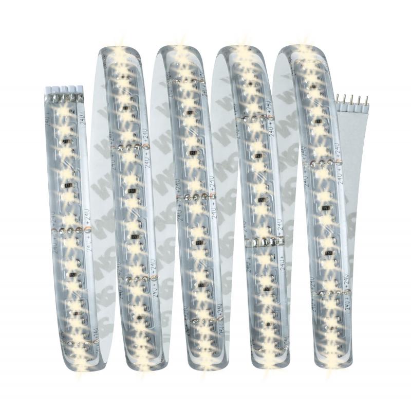Paulmann 70672 Function MaxLED 1000 Basisset 1.5m 2700K 20W 230/24V Silber IP44