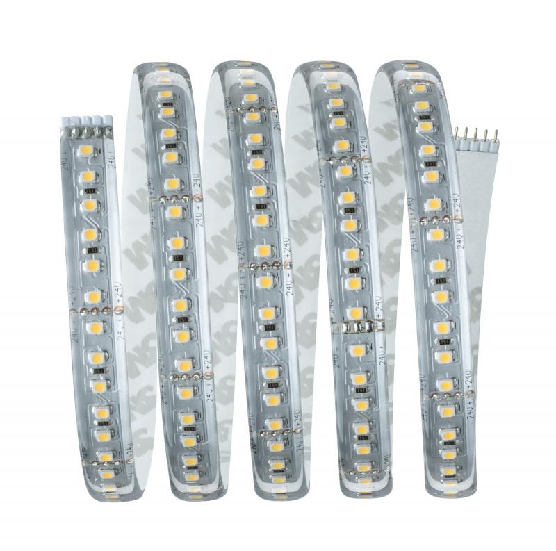 Paulmann 70672 Function MaxLED 1000 Basisset 1.5m 2700K 20W 230/24V Silber IP44
