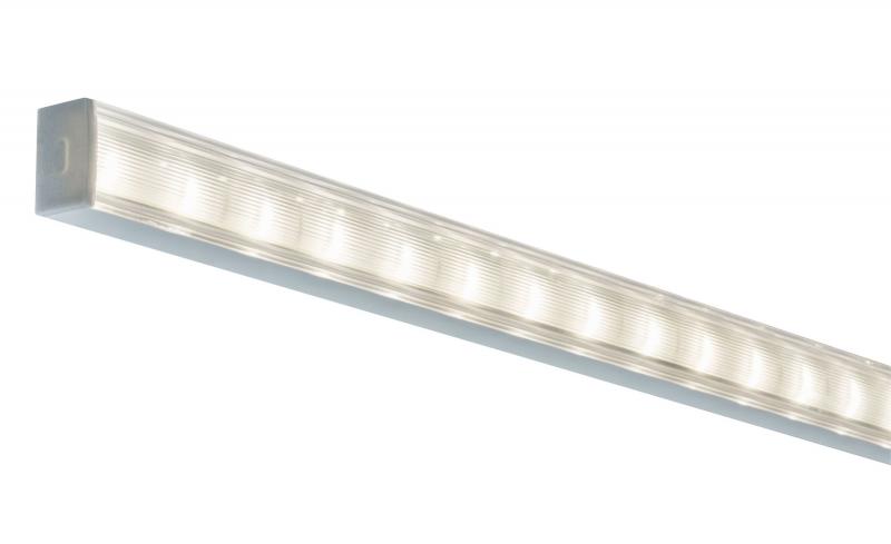 LED-Streifen Profilleiste Square 100cm Alu eloxiert Satin Paulmann 70809