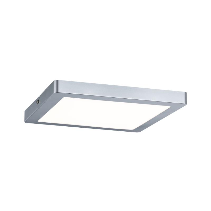 Wohnraumpanel Atria LED-Deckenlampe für Wohnräume 22x22cm 20W Chrom Paulmann 70866