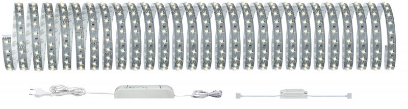 Paulmann 70907 Function MaxLED 500 Smart Home Bluetooth Basisset 10m 2700K 53.5W 230/24V Silber