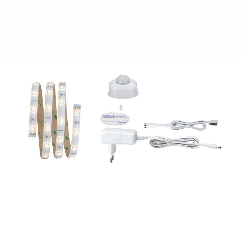Paulmann 70955 FN YourLED Comfort Set Night PIR-Sensor 1m 3000K 3W 12V DC Weiß