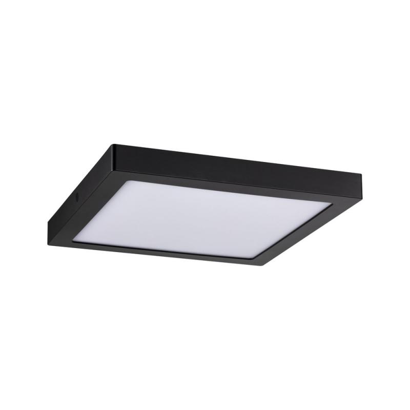 Paulmann Abia LED-Panel 22W 2200 lm 2700K warmweiß nicht dimmbar 300 x 300 mm schwarz matt