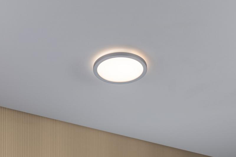 Paulmann 70990 Atria Shine LED-Panel 11,2W 850 lm 3000K warmweiß nicht dimmbar Ø 190 mm chrom matt