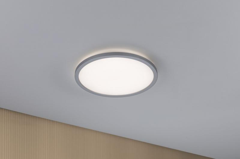 Paulmann 70991 Atria Shine LED-Panel 16W 1600 lm 3000K warmweiß nicht dimmbar Ø 293 mm chrom matt