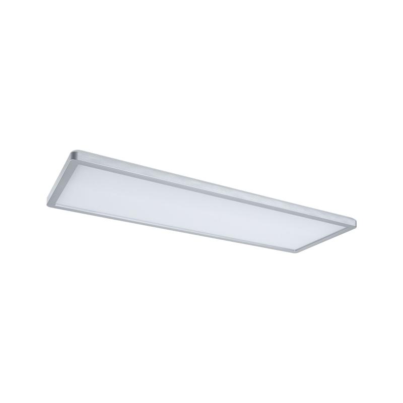 Paulmann 71010 LED Panel 3-Stufen-dimmbar Atria Shine Backlight eckig 580x200mm modern neutralweiß Chrom matt dimmbar
