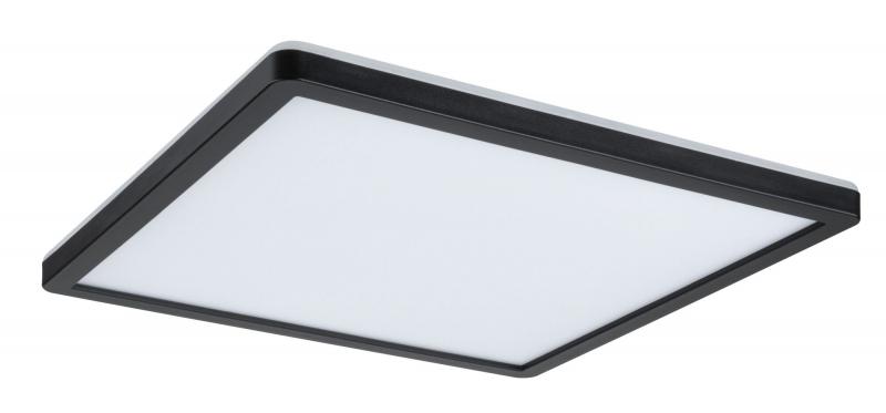 Paulmann 71015 LED Panel Atria Shine Backlight eckig 293x293mm modern neutralweiß Schwarz
